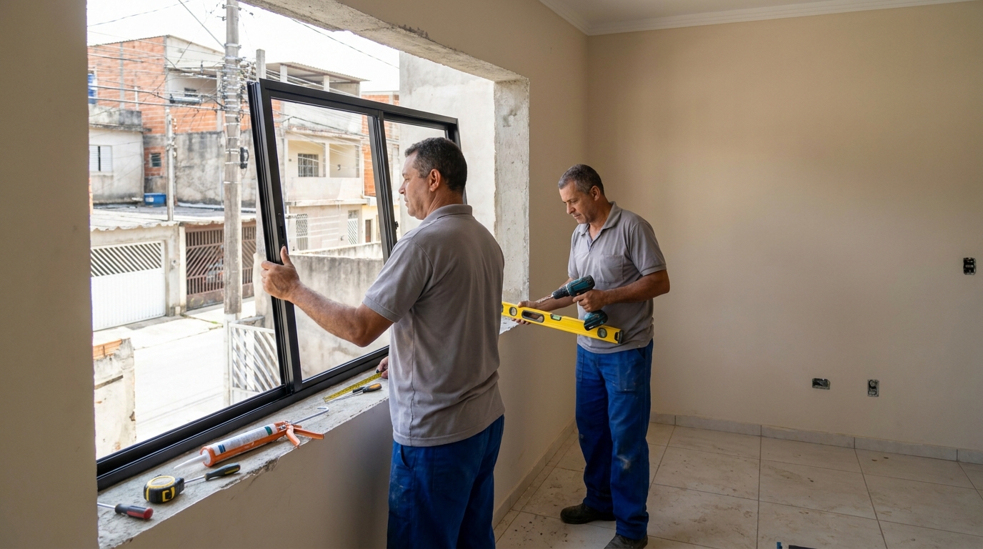 Esquadrias de Alumínio em Curitiba‑PR